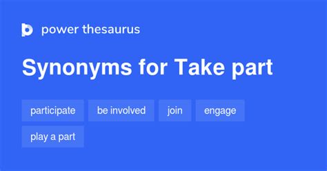 take part synonyms|Take Part synonyms .